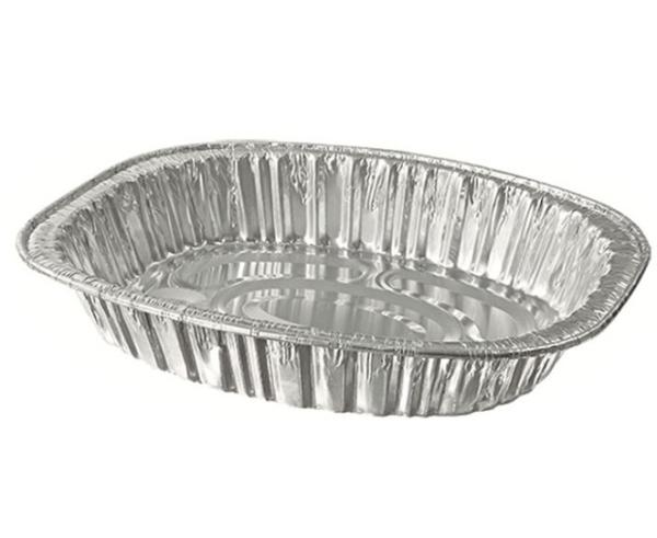 6500ml Oval Foil Trays Grill Catering Aluminum Foil Pans