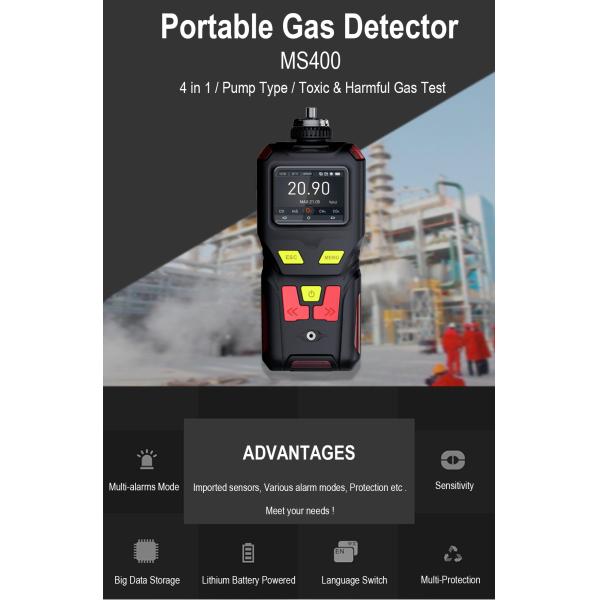 Электрохимический датчик Анализатор горючих газов IP65 Zetron MS400