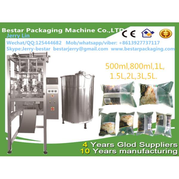 2L water filling packing machine packing machine for plastic bags bestar