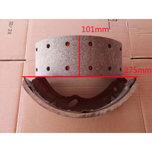 8972010610 ISUZU Brake Lining With Shoes K4459 100mm Wide 12 Rivet Holes