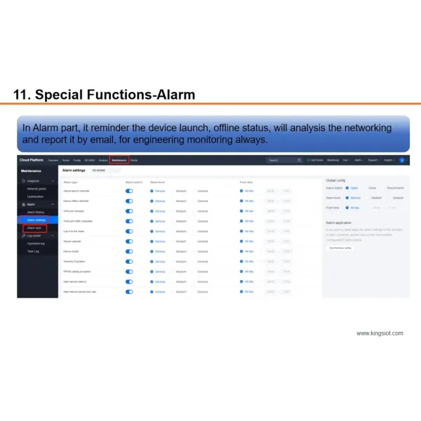 Enterprise Cloud Wireless Ap Administration Platform