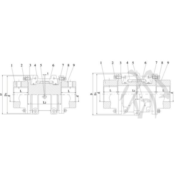 Подгонянный тип фланца JSS сетевой связи весны змейки гибкий двойной