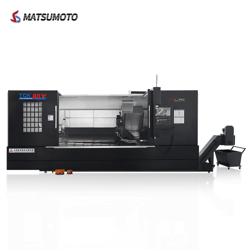 TCK80Y Heavy‑Duty Slant Bed CNC Turn‑Milling Center With Y‑Axis & Automatic