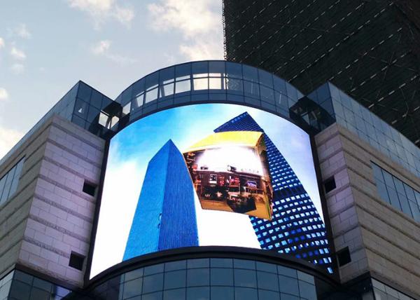 P4mm Outdoor LED Display For Advertising , 2000hz Full Colour LED Display