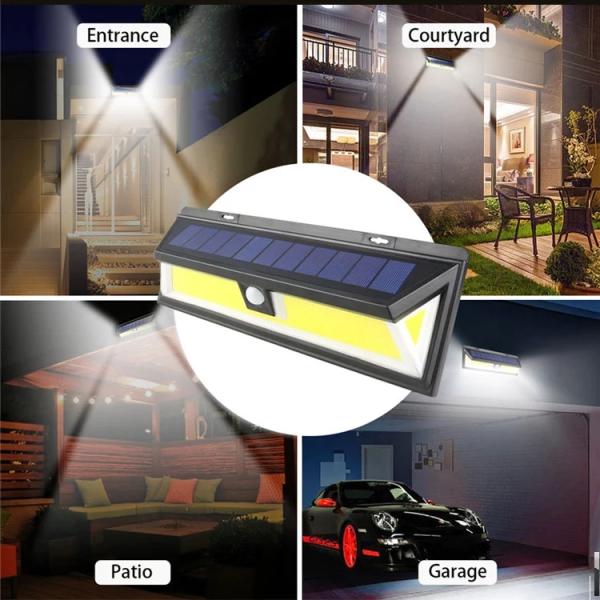 Nature White Motion Sensor 3.7V Outdoor Solar LED Lights