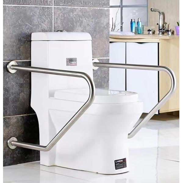 Non Slip Shower Stainless Steel Grab Bar 22 Inch U Shaped With Mirror Polishing