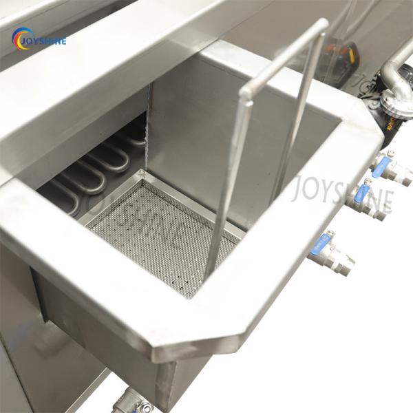 Máquina de fritura profunda contínua de elevação automática para capacidade de fritura personalizável