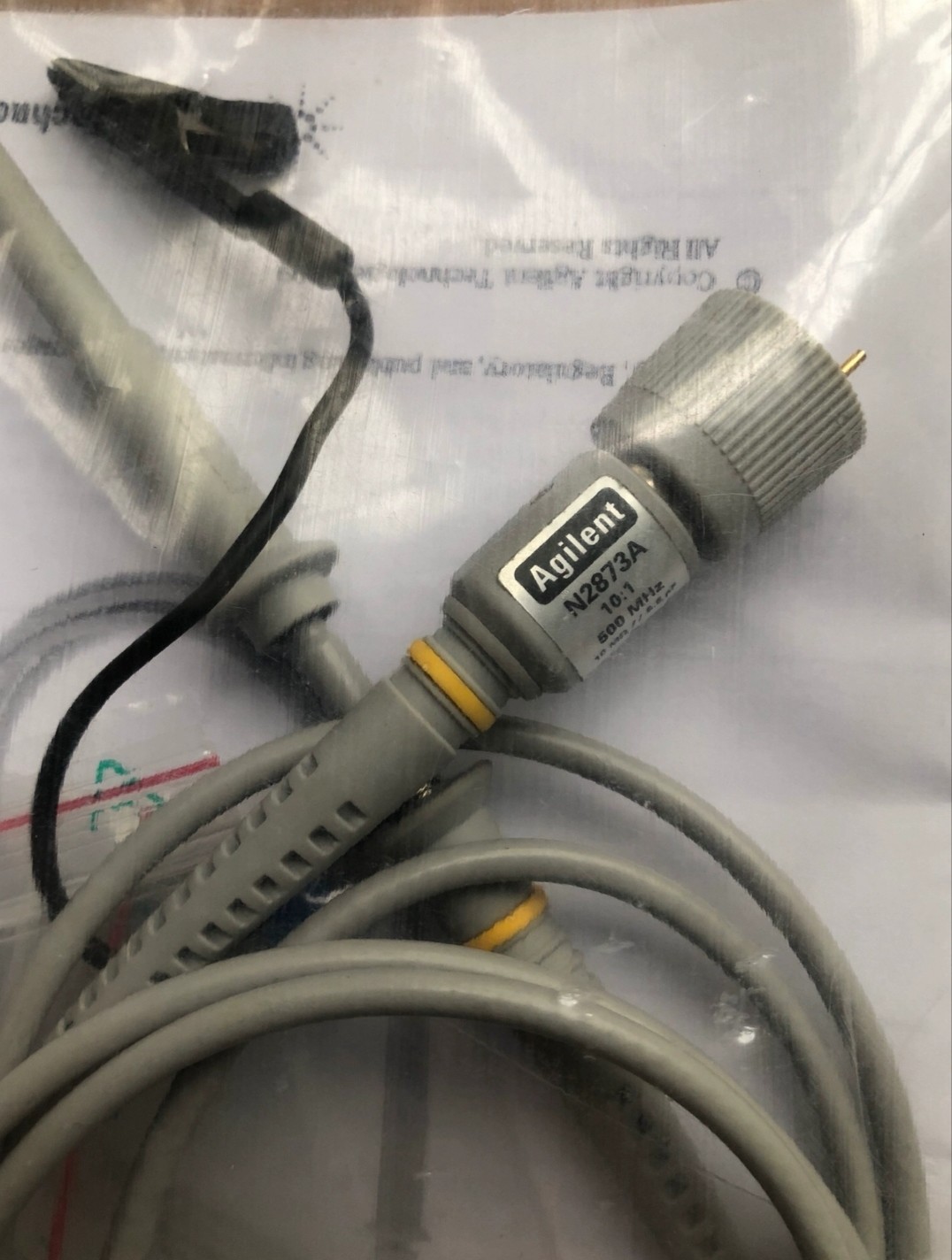 Испытанный Keysight N2873A Пассивный зонд 10:1 500 МГц 1,3 М Пассивный зонд общего назначения