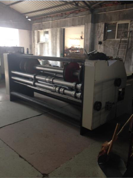 Paper Feeding Slotting Flexo Printer Slotter Machine With Stepless Speed Regulation