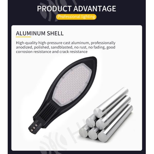 Seperate Solar Panels All In One Solar Street Light Outdoor With 100w 200w