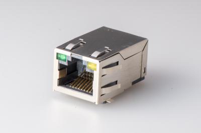 Único porto SMD Jack modular Rj45, Rj45 com o transformador com PULSO conduzido J3011G21DNL