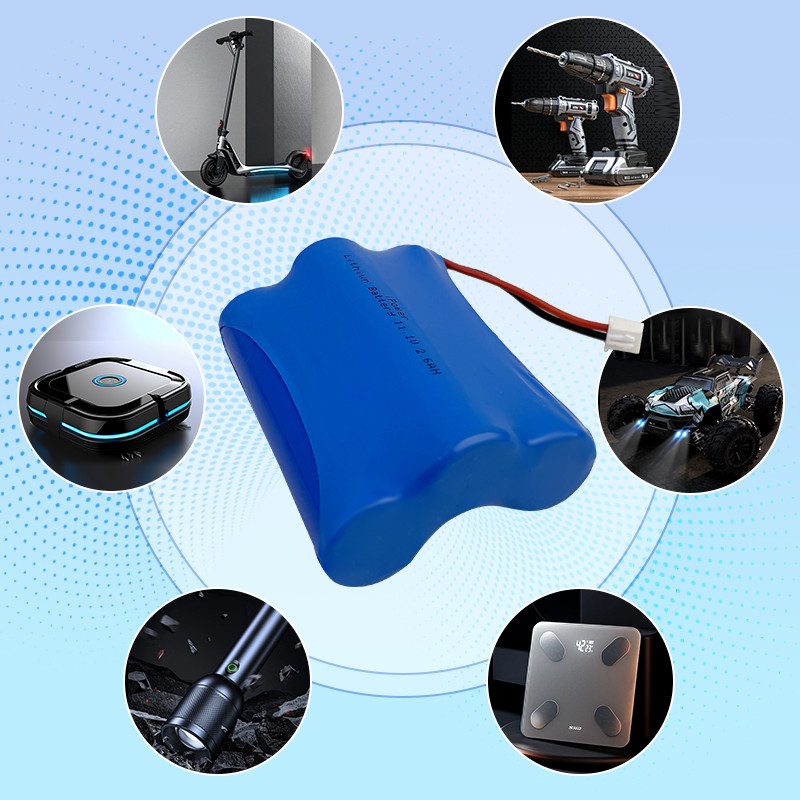 11.1v 2600mah Литий 18650 перезаряжаемая батарея OEM 1000 циклов