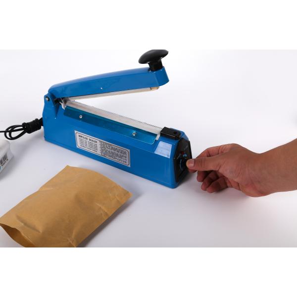 Kitchen Food Sealer Impulse Heat Sealing Machine Vacuum Bag Sealer Blue Color