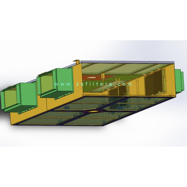 Air Supply Class 5 Laminar Flow Ceiling 2950*2500*500 For Hospital Operating Room