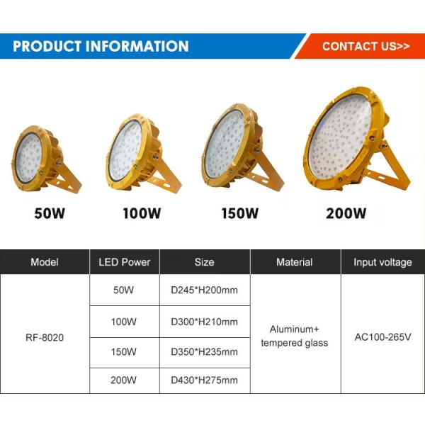 IP65 водонепроницаемая светодиодная лампа 200w 240w 300w