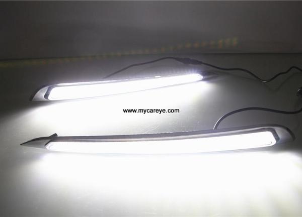 Peugeot 308 DRL LED Daytime driving turn signal Lights lamps aftermarket
