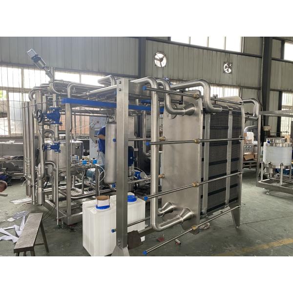 Customization Plate Sterilizer Pasteurization For Orange/Coconut/Pineapple Juice Processing Line