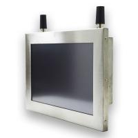 PC de aço inoxidável do painel da definição 1280x800 material da liga de alumínio de 12 polegadas