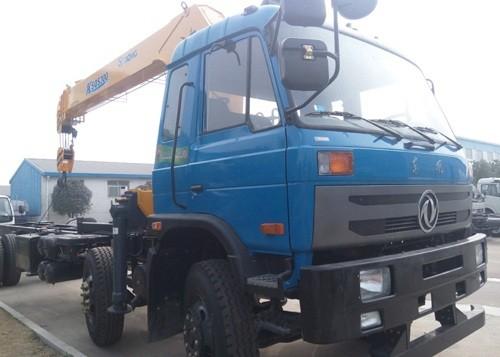 12T Lattice Boom Crane XCMG  Boom Truck Crane Mounted 4385 kg