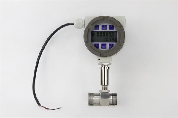 Liquid Turbine Flow Meter Diesel Gasoline Formaldehyde Kerosene Water DN 50 Stainless Steel Flow Meter