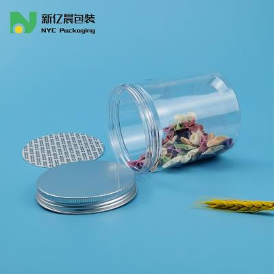 100g 120g 150g Aluminum Plastic Screw Cap Jars Food Grade label Logo