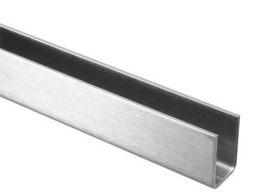 8K Mirror Satin Finish Stainless Steel U Channel Sizes Price Per Linear Feet Made In China