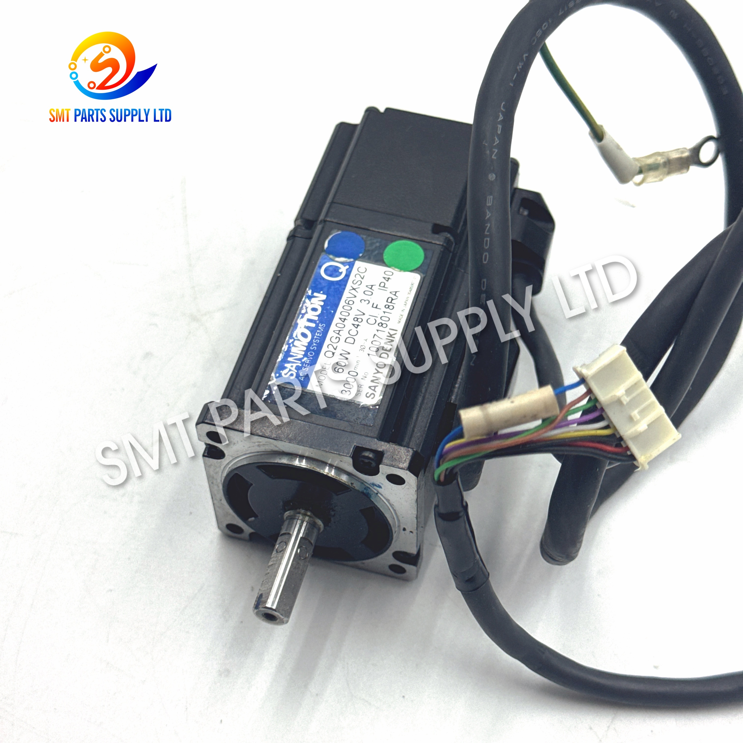 SANYO Q2GA04006VXS2C YV100 AC Servo Motor 90K6C-025F11
