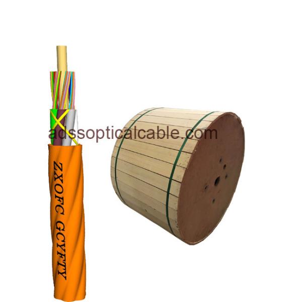 Cabo livre de gel de MicroDuct encalhado, 12 24 48 cabo de fibra óptica GCYFTY