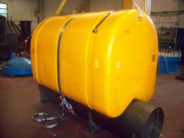 Flutuación de tuberías de plástico flotante para buques de construcción de tuberías en alta mar