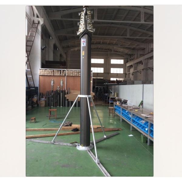 21m pneumatic telescopic mast-30kg payloads NR-3200-21000-30L for mobile telecommunication tower antenna mast tower