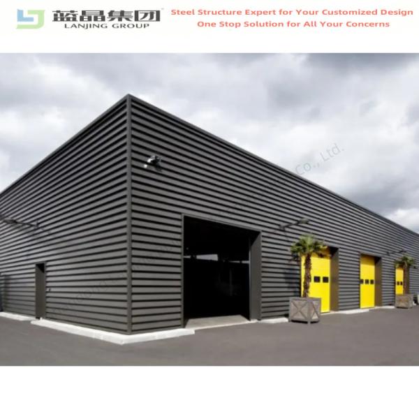 Customized High Quality Prefab  Steel Building Construction Building Garage Shed