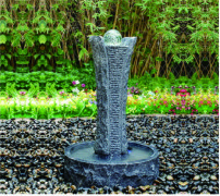 Shell Shape Outdoor Garden Water Fountains ,  Durable Granite Water Fountain