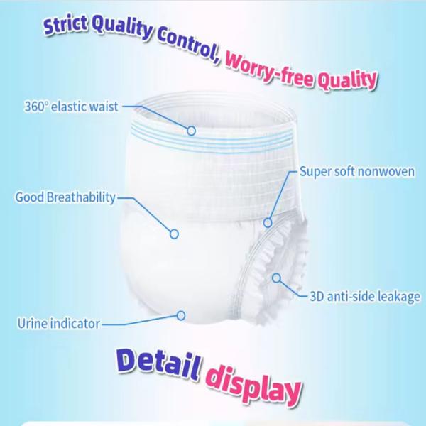 Оптовая продажа одноразовых подгузников для пожилых людей для пожилых людей Дешевая цена Бесплатно Образец Ультра толстый взрослый подгузник для взрослых