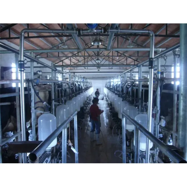 HL-G1 Herringbone Structure Milking Parlor with Glass Milk Meter CE ISO SGS FDA Certified