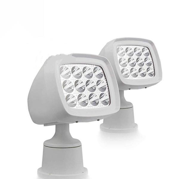 125degree DC 12v Led Boat Searchlight 6500lm With 4M Cable