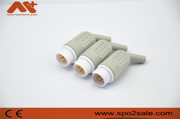 Conectores elétricos médicos do ABS de Philips Monitor ECG 8 Pin Connector