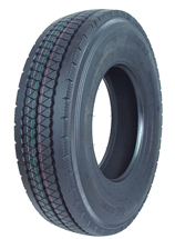 Tubeless Dump / Heavy Truck Drive Tyres , Rubber Black Commercial Truck Tires