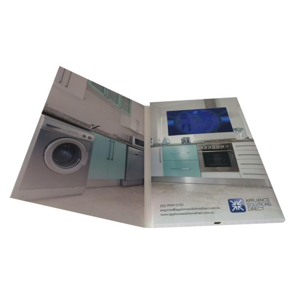 4.3 Inch Personalized Video Greeting Cards TFT Screen A5 Size Lightweight