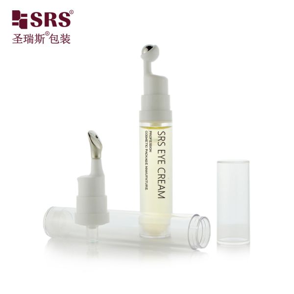 SRS 8ML 10ML 15ML Airless Bottle Roll on Bottle High Quality Hot Sale Eye Cream Massage Container