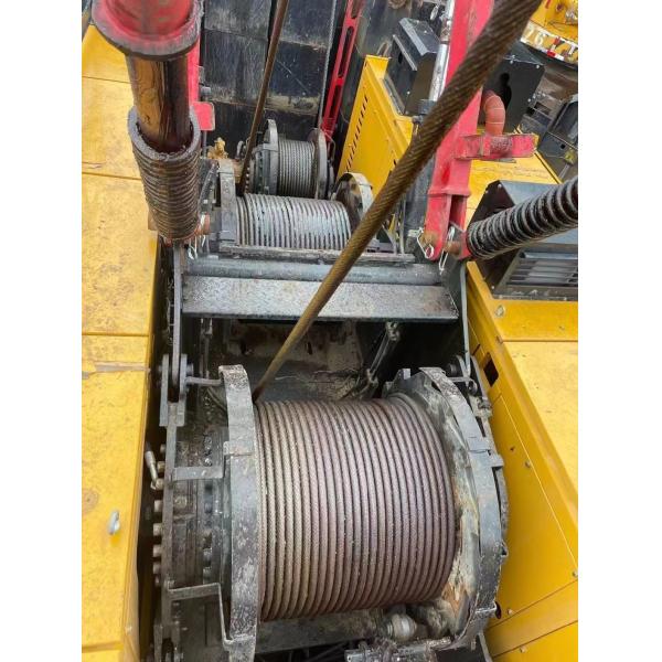 Красно-желтый 2019 Sy Scc900A-6 90t ползучий кран Использованная строительная машина с хорошим