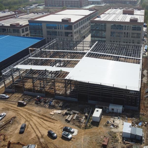 Multi Storey Steel Frame Warehouse Pre Engineered Structure