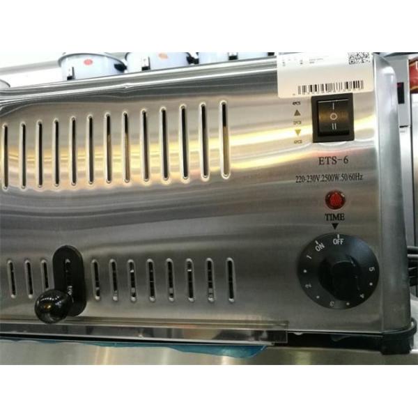 Реклама оборудование снэк-бар тостера 6/4 куска электрические/машина хлеба тоста