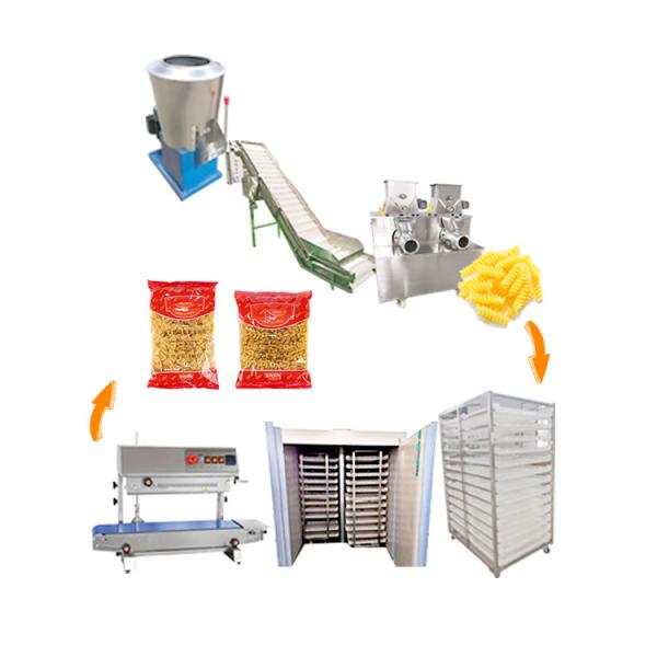 Automatic short cut pasta macaroni elbow fusilli shell food production line