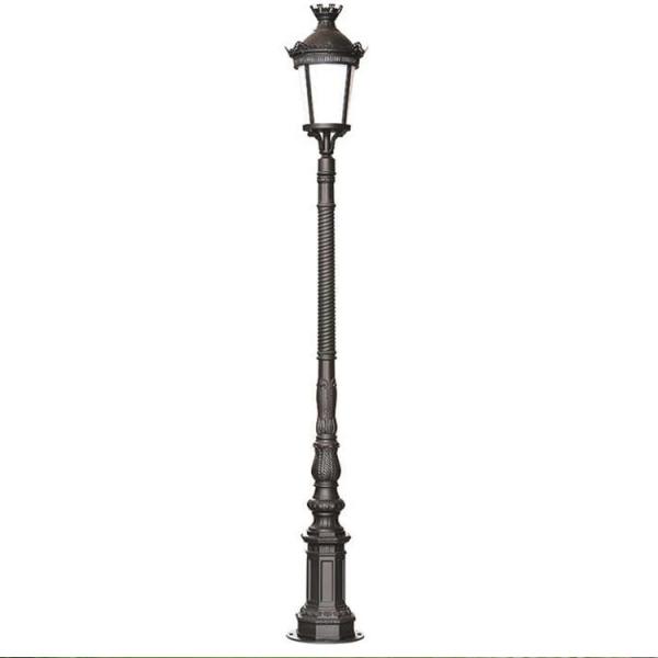 Lâmpada de jardim LED impermeável para decoração de jardim antiga europeia 9,5kg