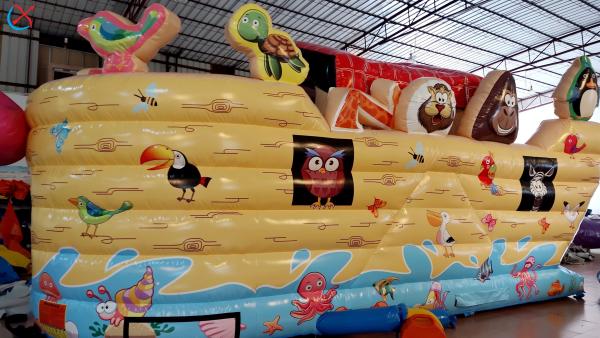 Industrial Bounce House Inflatable Bounce House Slide Inflatable Pirate Ship