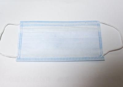 Blue Non Woven Fabric Face Mask Light Weight For Personal Safety General Size