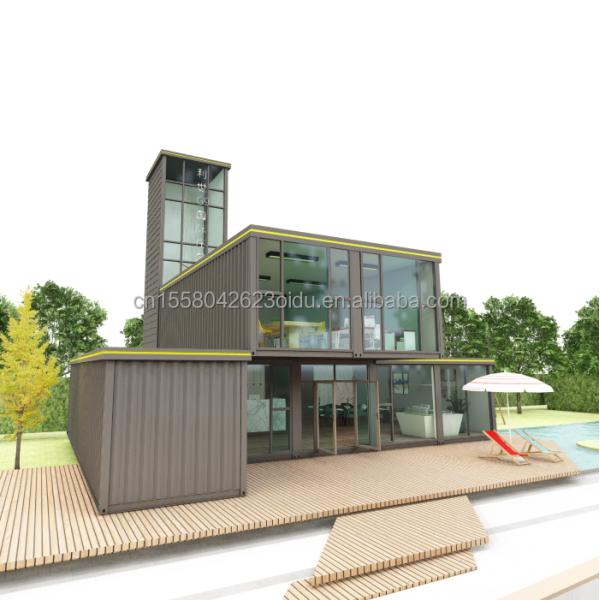 Galvanized Steel Square Tubes The Foundation of the Fine Modern Style Bedroom Loft House Container Prefab Beach Hotel Villa
