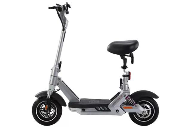 Lithium Battery 48V Electric Motorcycle Scooter 50KM Range E Scooter For Adult