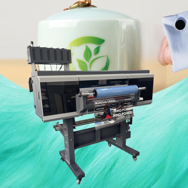 Compact A3UV DTF Printer  for plastic/geramic surface with 3*xp600 i3200u i1600u printheads