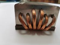 Dissipador de calor de alumínio expulso, dissipador de calor do processador do quadro T6 da coroa
